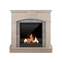 Биокамин в мраморном портале SteelHeat Praga M