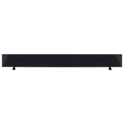 Декоративное стекло для 3D FireLine 1500 черное Lacobel
