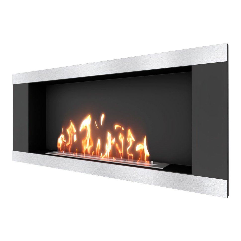 Биокамин встраиваемый SteelHeat LONG-H 1200 Биокамин встраиваемый SteelHeat LONG-H 1200