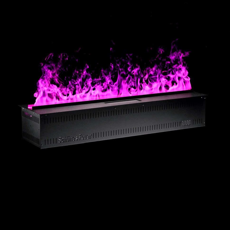 Электрический паровой камин Schones Feuer 3D Hot Line 600 PRO черный Электрический паровой камин Schones Feuer 3D Hot Line 600 PRO черный